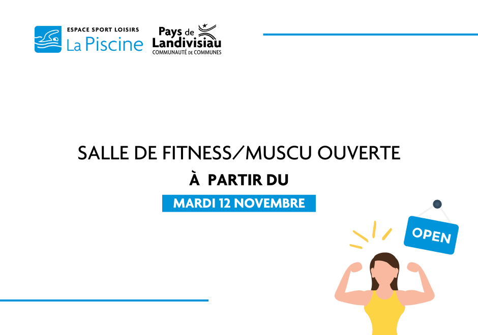 CCPL – La Piscine – Salle Muscu ouverte