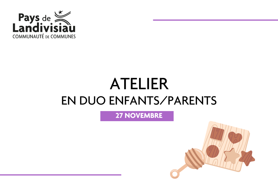 CCPL – Petite Enfance – Atelier 27 nov