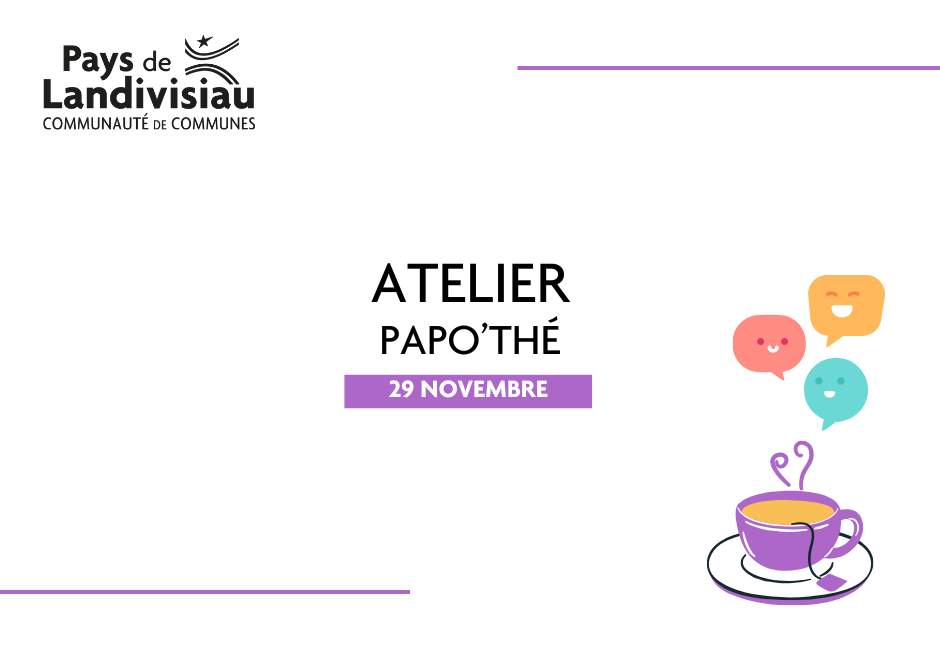 CCPL – Petite Enfance – Atelier 29 nov