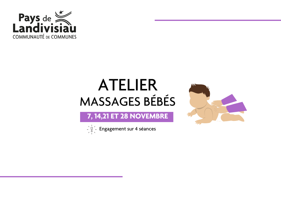 CCPL – Petite Enfance – Atelier 7,14,21 et 28 nov