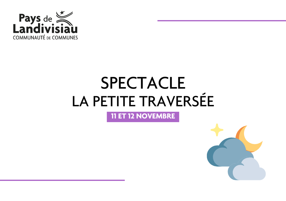 CCPL - Petite Enfance - Spectacle 11 et 12 nov