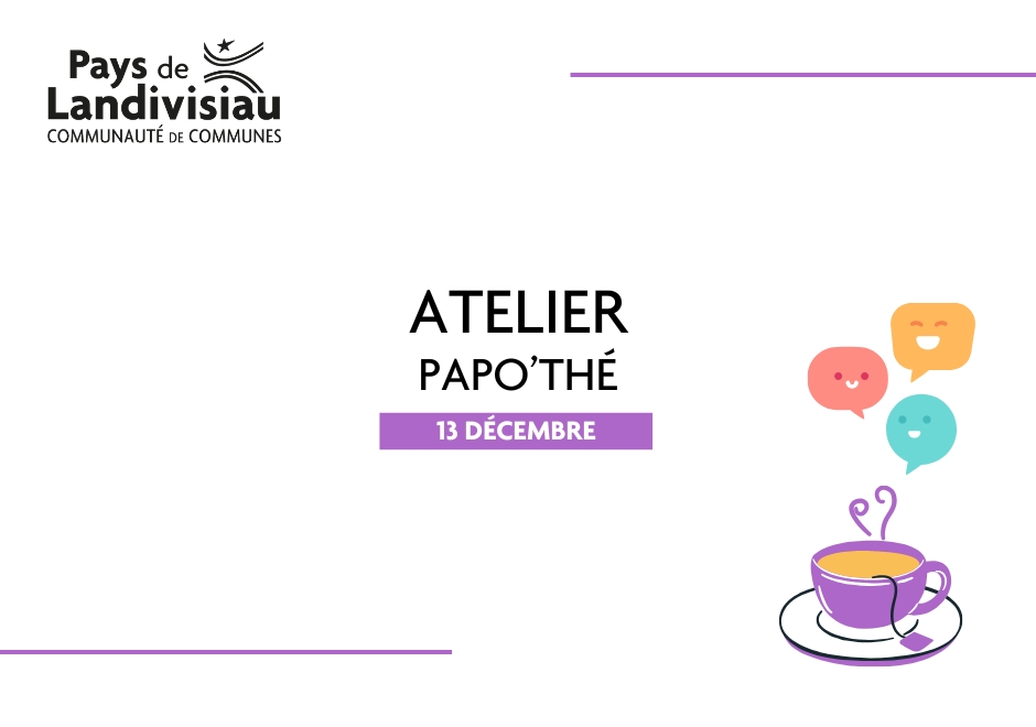 CCPL – Petite Enfance – Atelier 13 dec