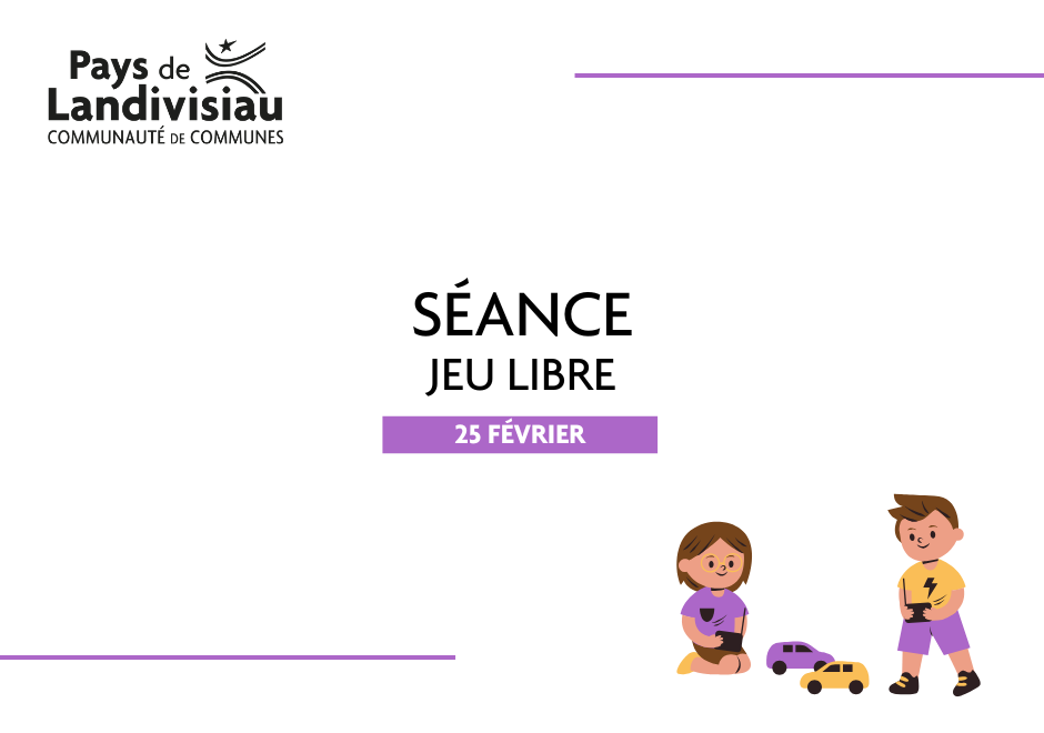 CCPL - Petite Enfance - Séance jeu libre 25 fev