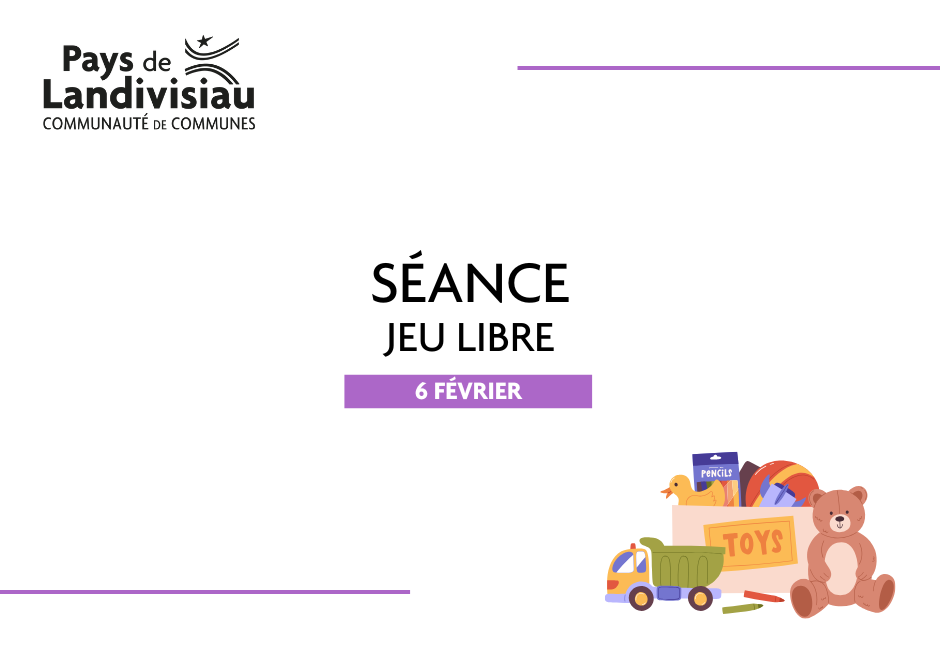 CCPL – Petite Enfance – Séance jeu libre 6 fev