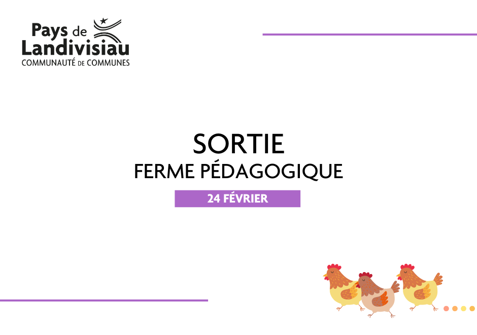 CCPL – Petite Enfance – Sortie à la ferme 24 fevrier